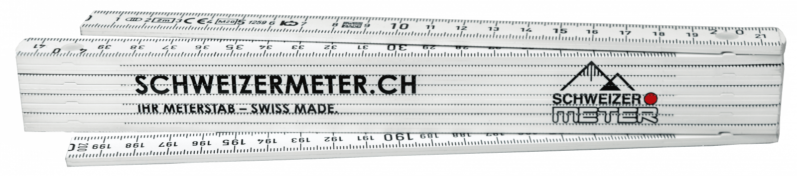 Doppelmeter als Werbegeschenk - Schweizer Meter